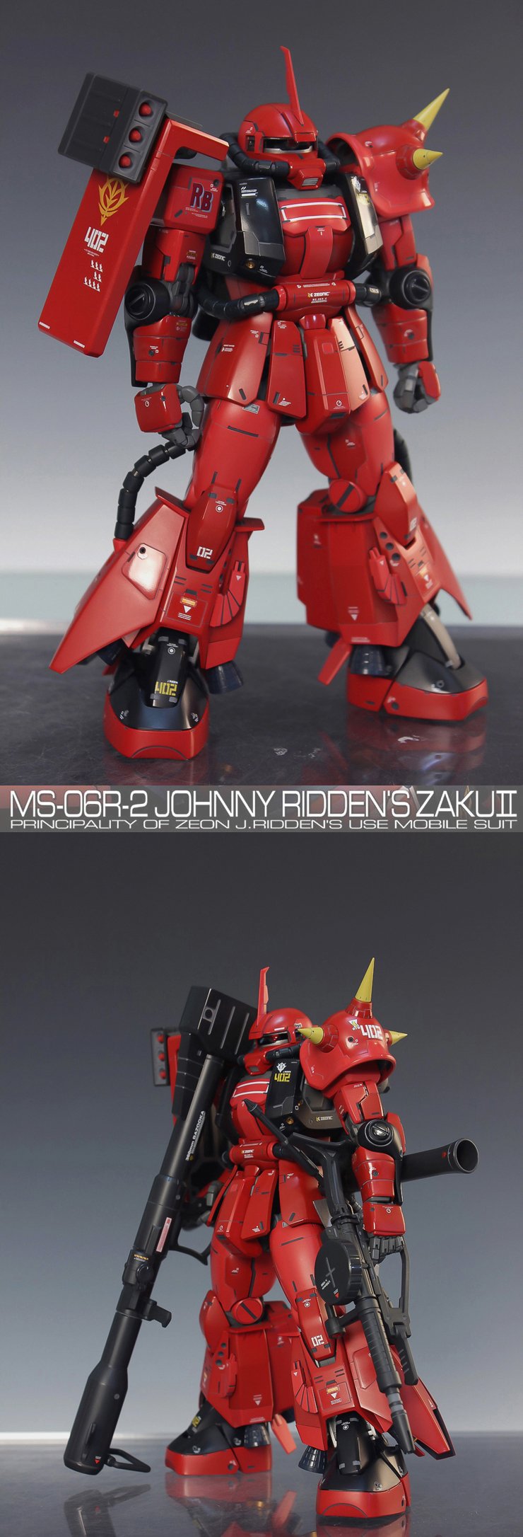 Johnny Ridden`s Zaku II ジョニー・ライデン専用 高機動型ザク